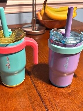 Reduce Colorful Insulated Tumblers Set of 2